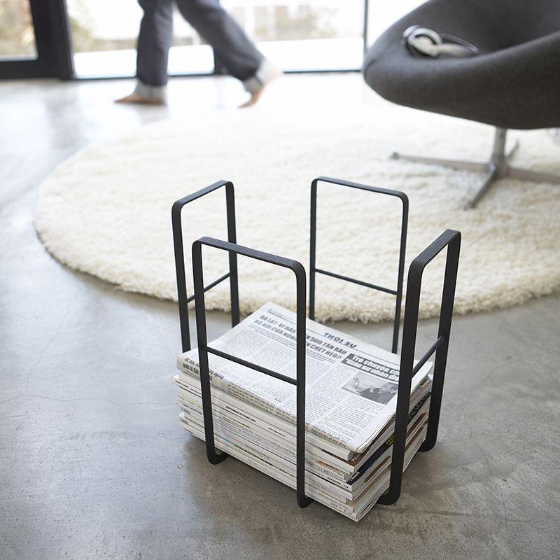 Trendform Zeitungssammler NEWS RACK TOWER Schwarz