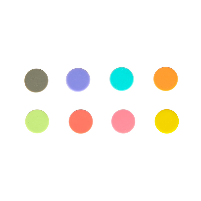 trendform Trinkglasmarkierer STICKY DOTS 8er assortiert