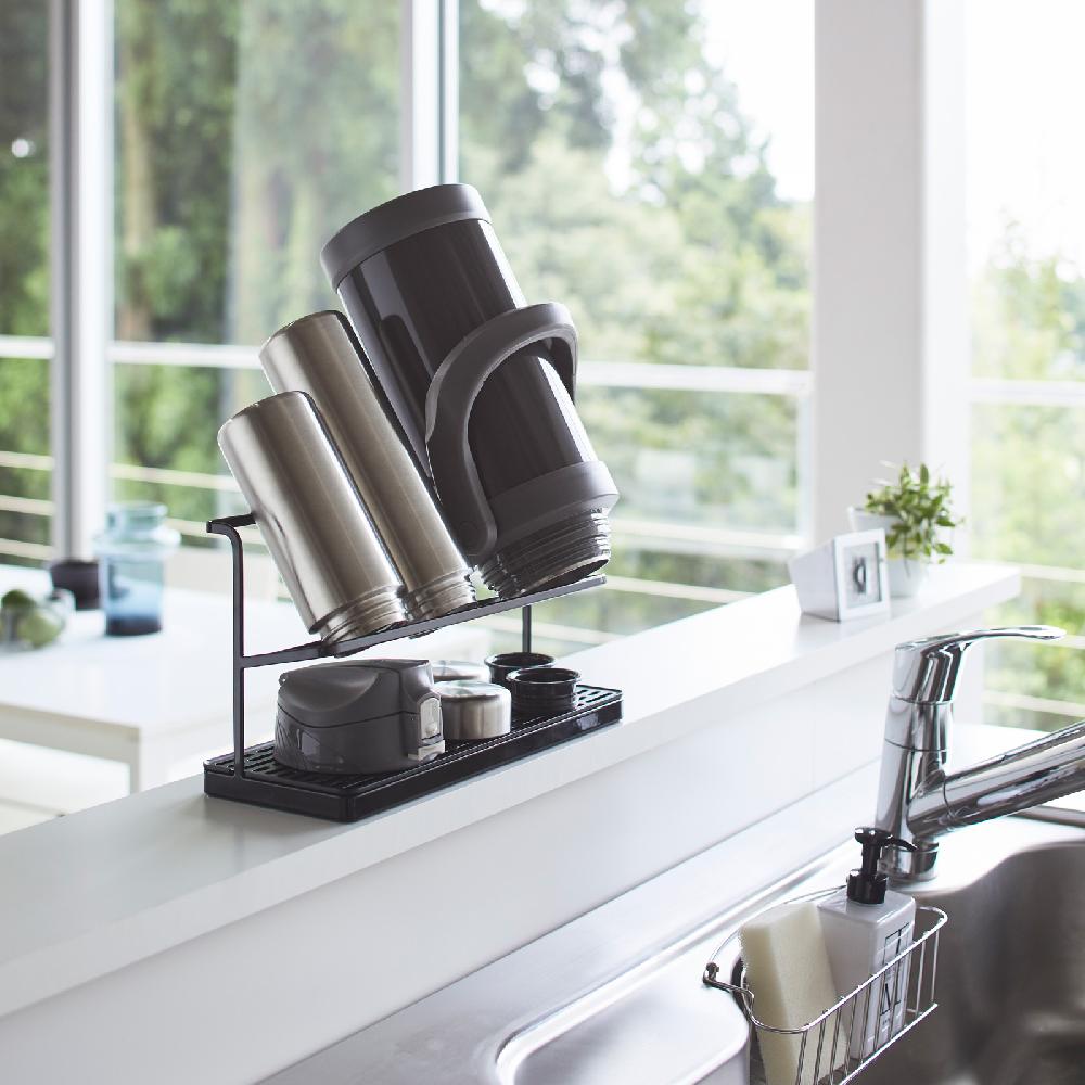 Trendform Trockenständer Trinkflaschen TOWER Schwarz