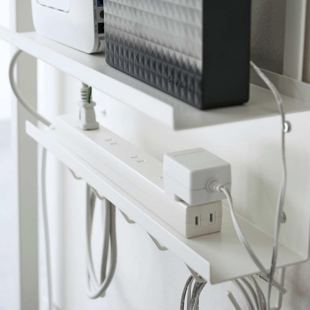 Trendform Untertisch-Kabel-/Router-Organizer SMART Weiss