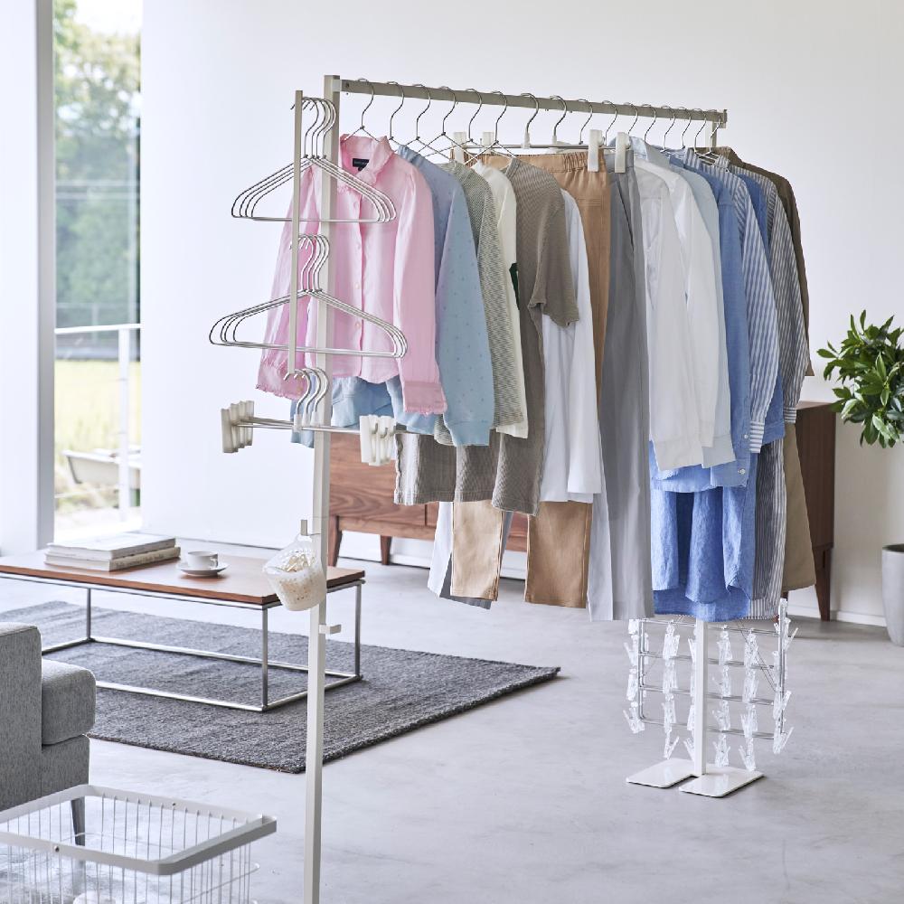 Trendform Zusammenklappbarer Wäsche- & Kleiderständer TOWER Weiss