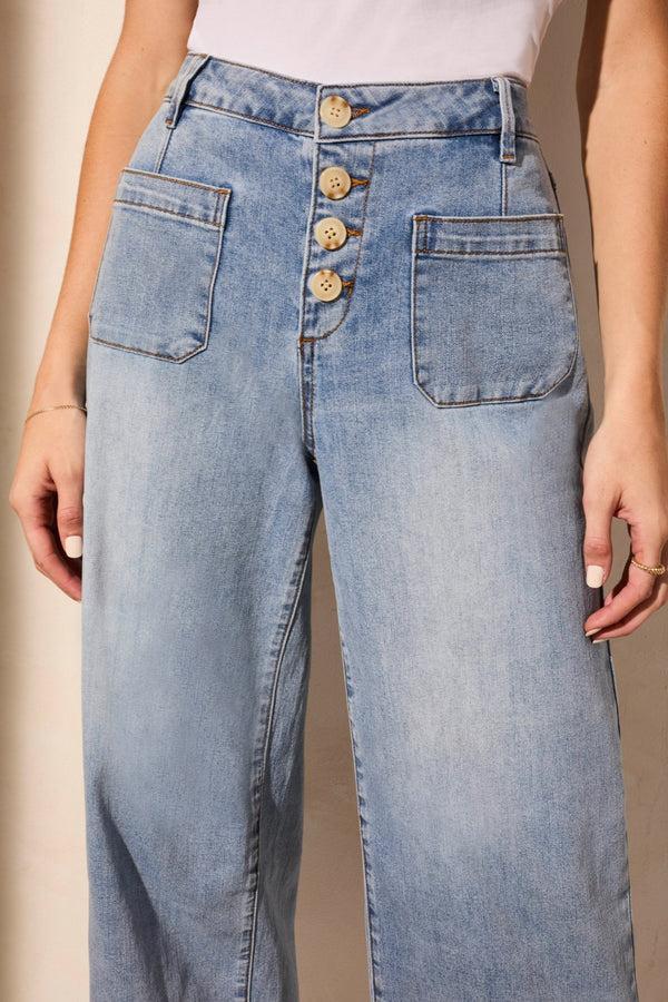 Tribal Audrey Jean Stretch Confort Court Aux Jambe Larges