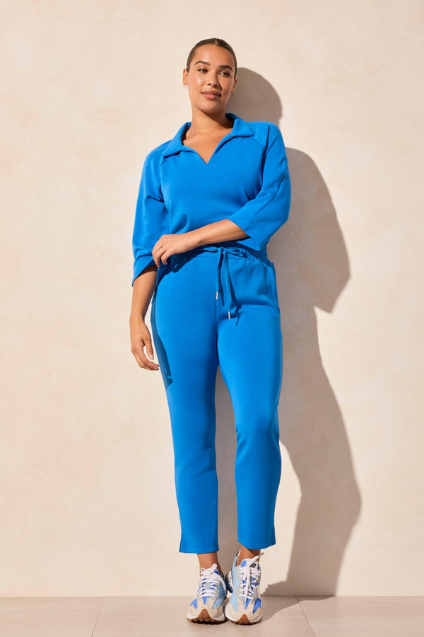 Tribal Capri Sans Braguette Avec Fentes Latérales En Tissu De Scuba Léger