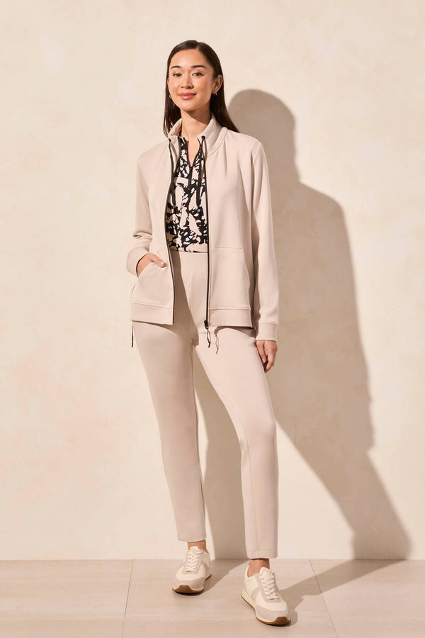 Tribal CARDIGAN TEXTURÉ À COL ROULÉ EN TRICOT SCUBA