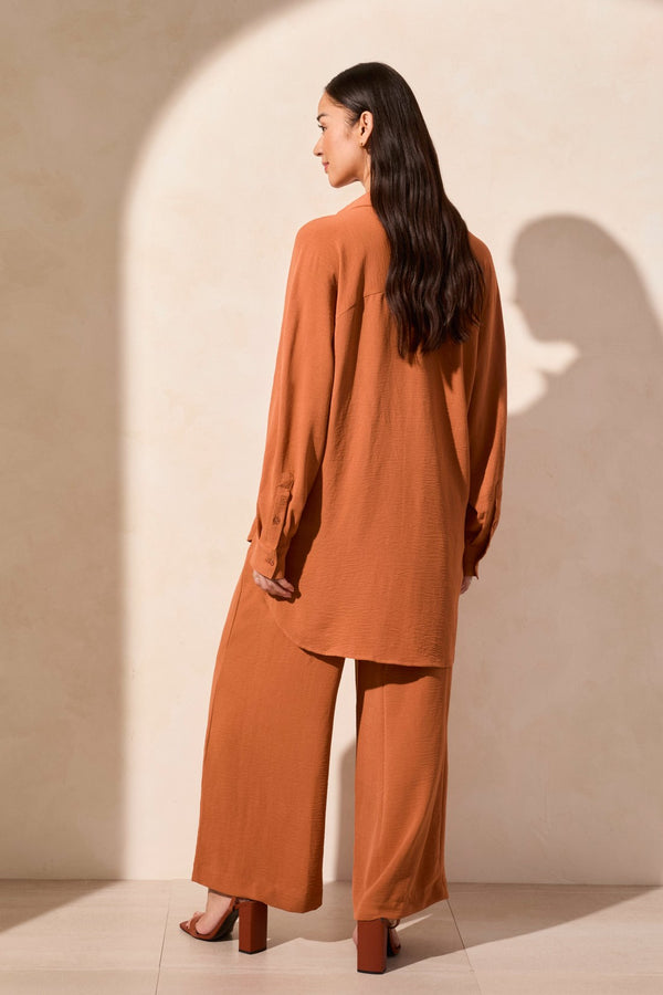 Tribal Chemise À Manches Raglan Fluide Et Tissée Extensible