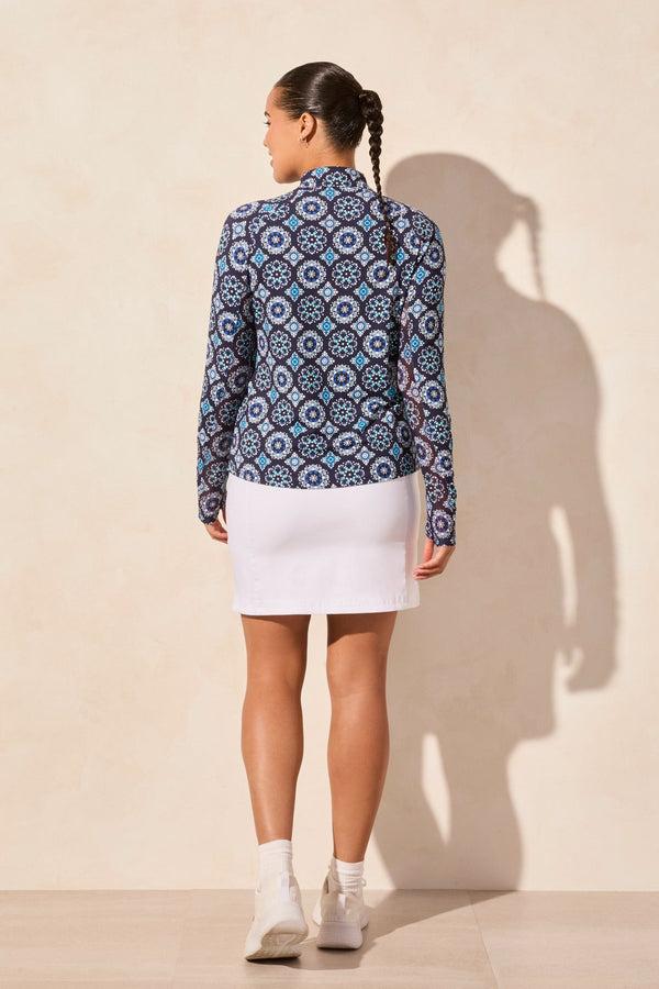 Tribal Haut Performance Fps 50+ Avec Fermeture Éclair