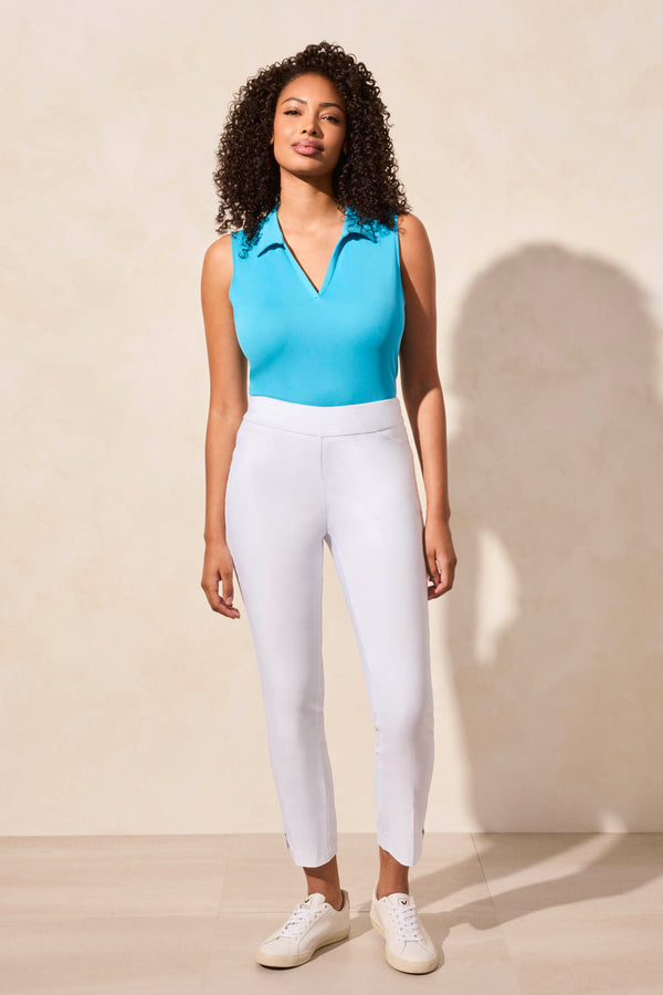 Tribal Pantalon Longueur Cheville À Taille Lissante Flatten-It