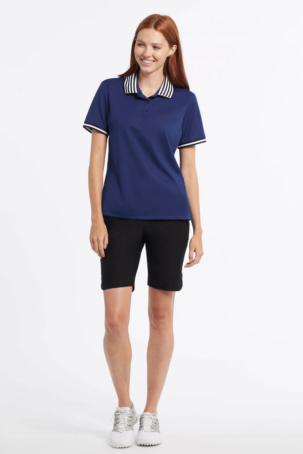 tribal Short À Taille Lissante Flatten-It Et Boutons-Pression