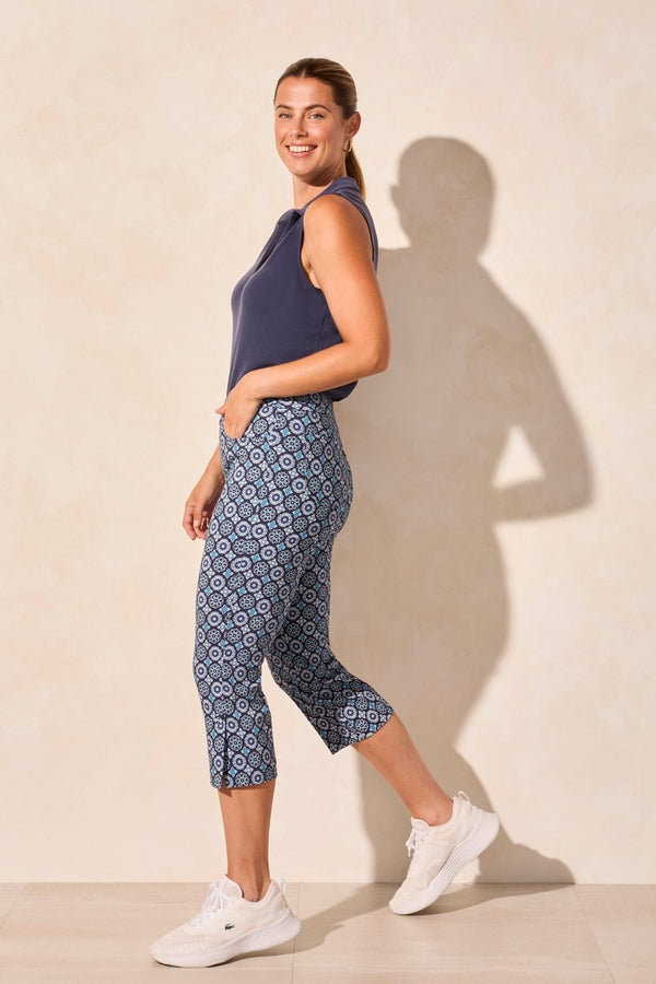 Tribal Capri Sans Braguette Avec Bouton D'Aération