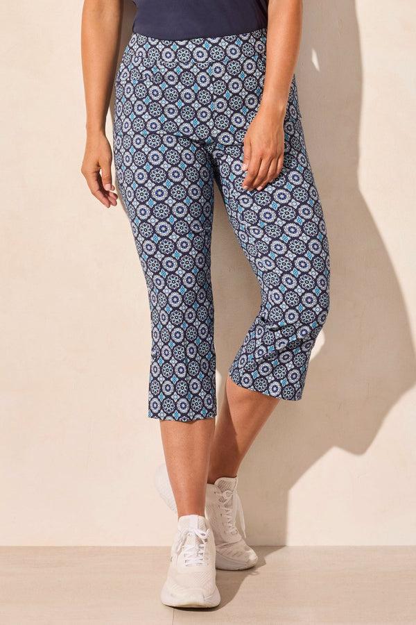 Tribal Capri Sans Braguette Avec Bouton D'Aération