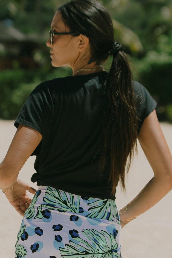 Tribal Haut À Encolure En V