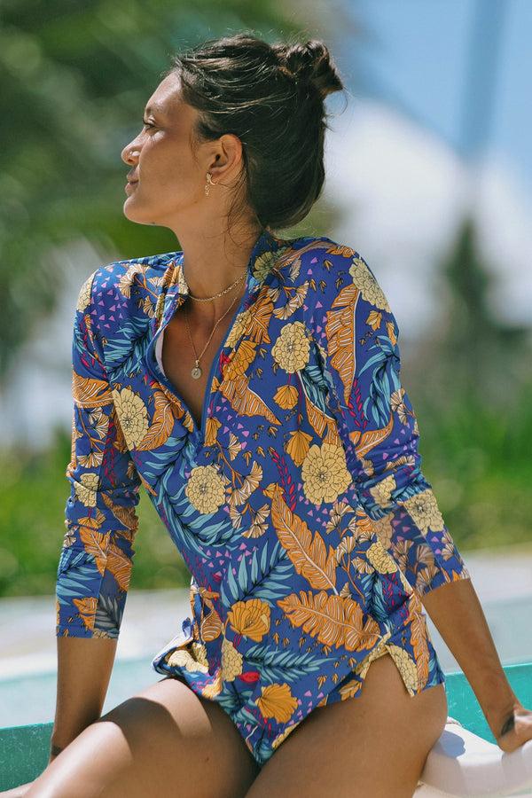 Tribal Haut Performance Avec Fermeture Éclair