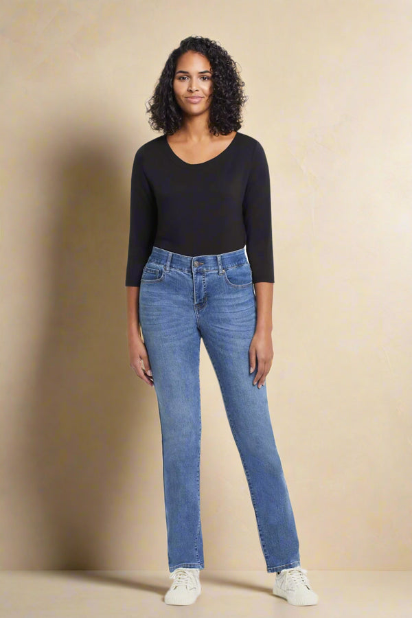 tribal Jean Sophia Curvy Jambe Droite