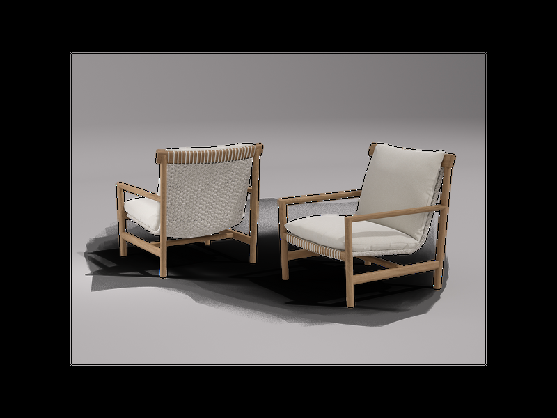 tribù AMANU Fauteuil lounge