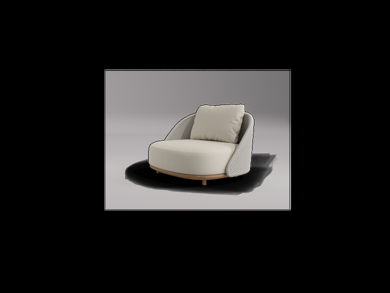 tribù ELIO 1-seat sofa