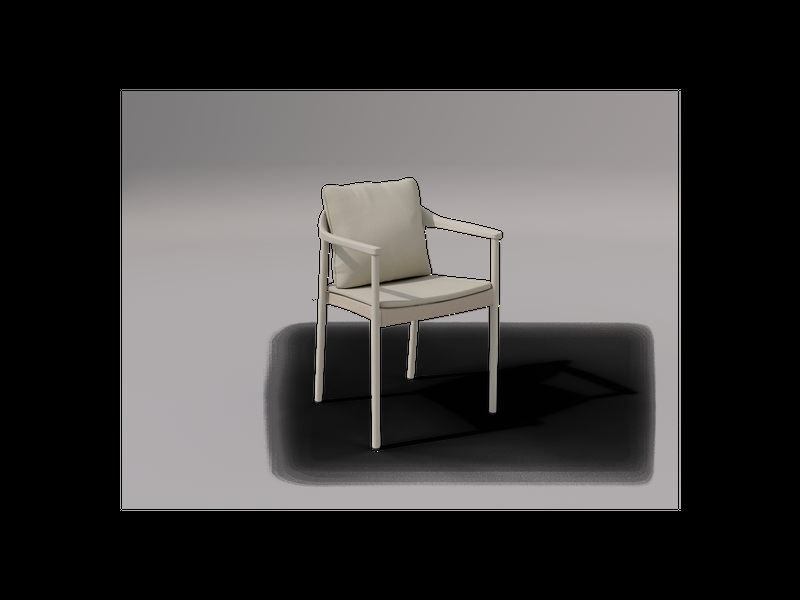 tribù ILLUM Fauteuil de table