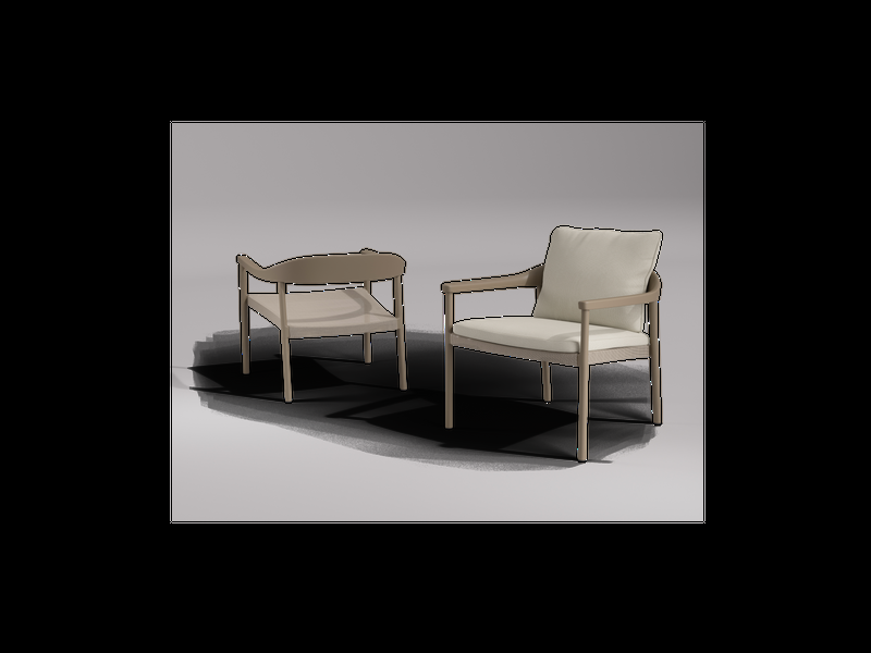 tribù ILLUM lounge chair