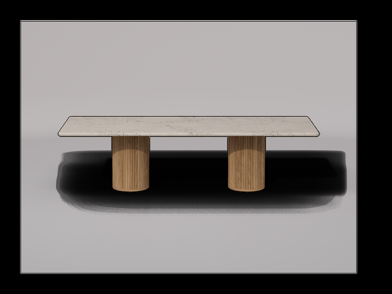 tribù OTTO table à manger rectangulaire