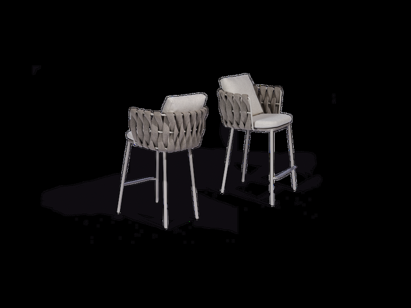 tribù TOSCA Fauteuil à hauteur de comptoir