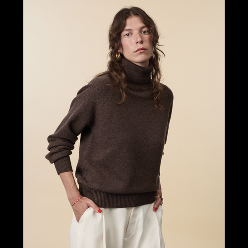 Tricot Col Roulé En Cachemire Marmotta Femme – Tricot