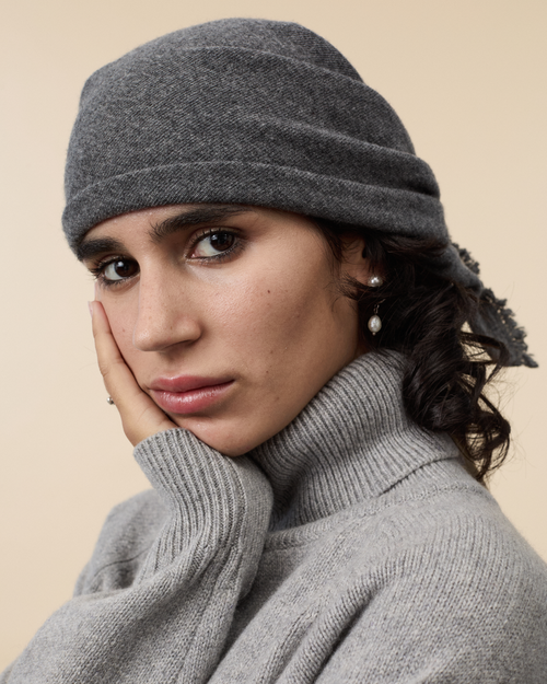 Tricot Bandana Tricot X Gil Rodriguez Femme Gris