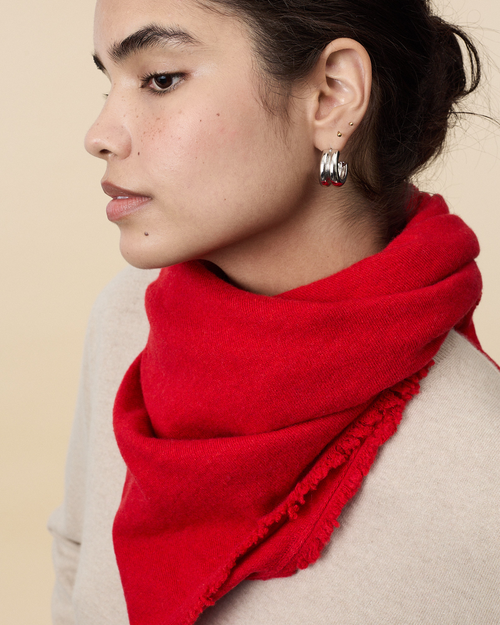 Tricot Bandana Tricot X Gil Rodriguez Femme Rouge