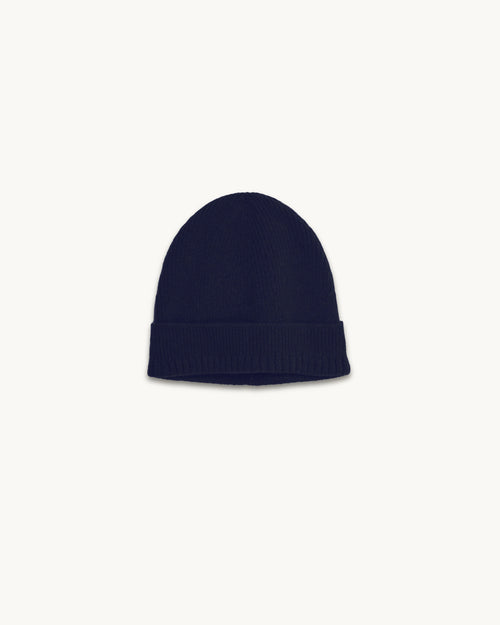 Tricot Bonnet En Cachemire Marine Femme – Tricot