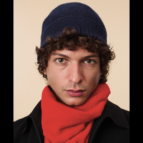 tricot Bonnet en cachemire Marine Homme – Tricot