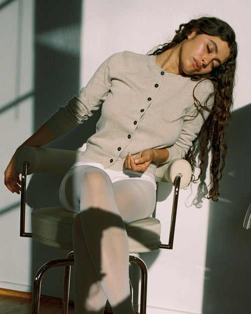 tricot Cardigan Tricot x Gil Rodriguez Sable