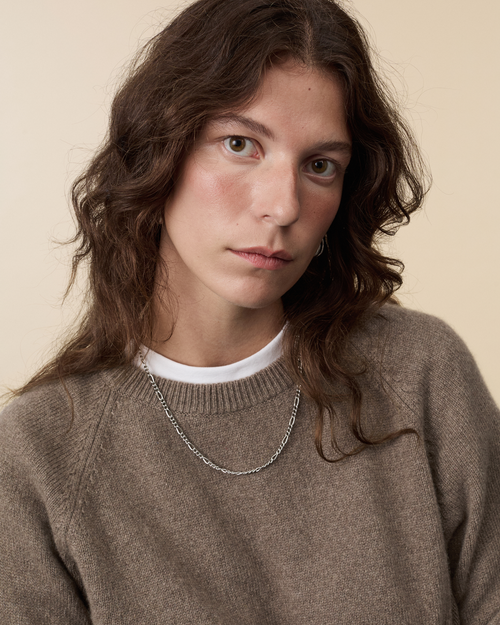 Tricot Col Rond En Cachemire Havana Femme – Tricot