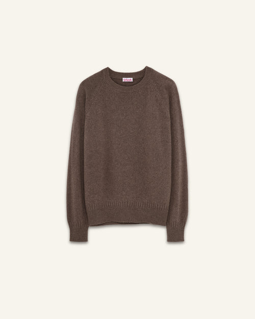Tricot Col Rond En Cachemire Havana Femme – Tricot