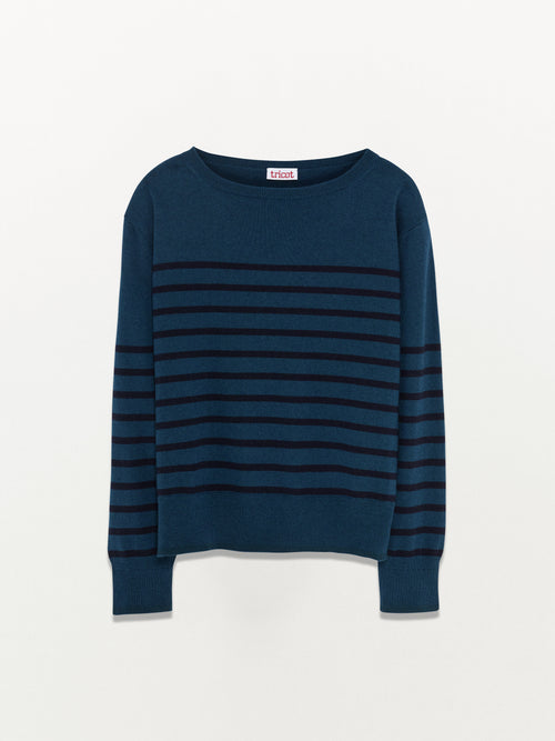 tricot Marinière cachemire et coton – Tricot