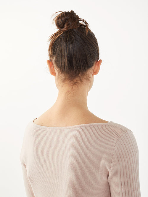 Tricot Pull En Coton Bio Rose Femme – Tricot