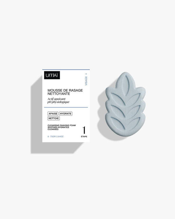 umaï Mousse de rasage nettoyante