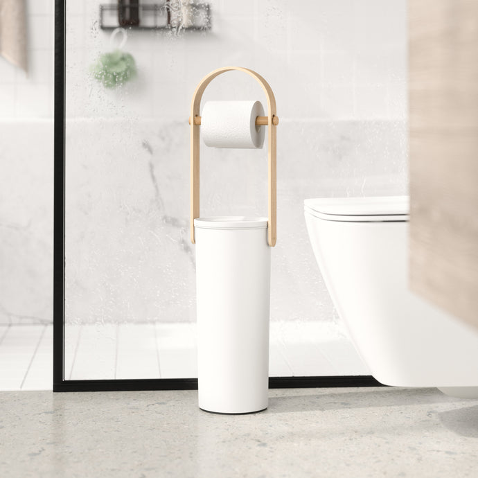 Umbra BELLWOOD - Support Pour Papier-toilette Avec Réserve