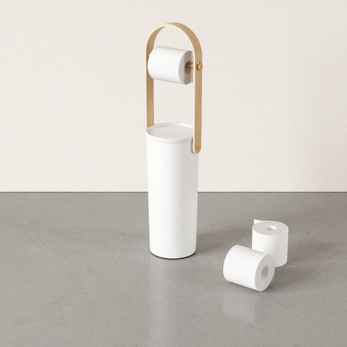 Umbra BELLWOOD - Support Pour Papier-toilette Avec Réserve