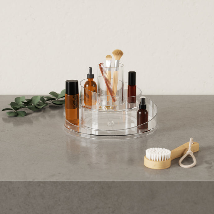 Umbra CASCADA - Organiseur De Salle Bain 9 plateaux Rotatifs