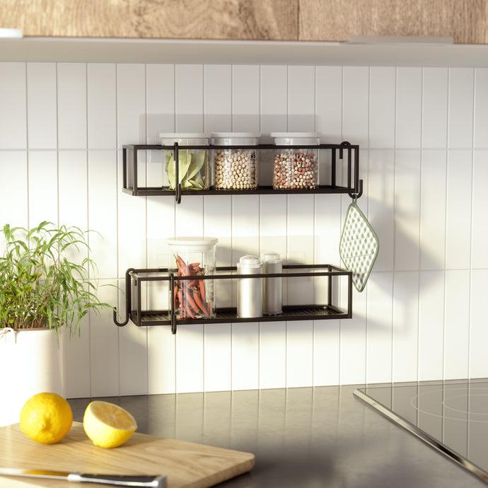 Umbra CUBIKO - Lot De 2 étagères De Douche à Ventouse