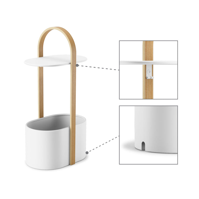 Umbra BELLWOOD - Tablette Range Magazines Et Cables