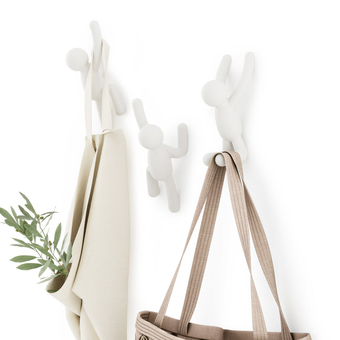 umbra BUDDY - Lot de 3 patères murales