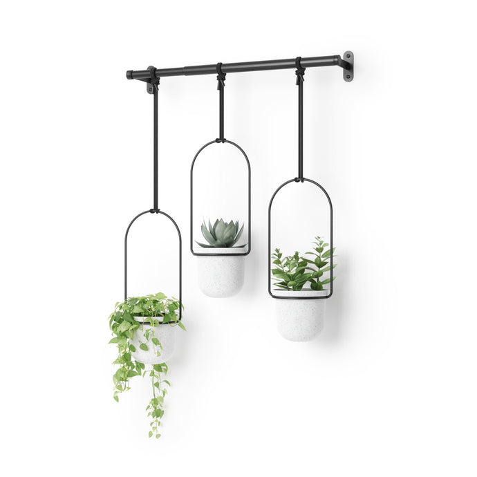 umbra Ensemble de 3 pots suspendus Triflora
