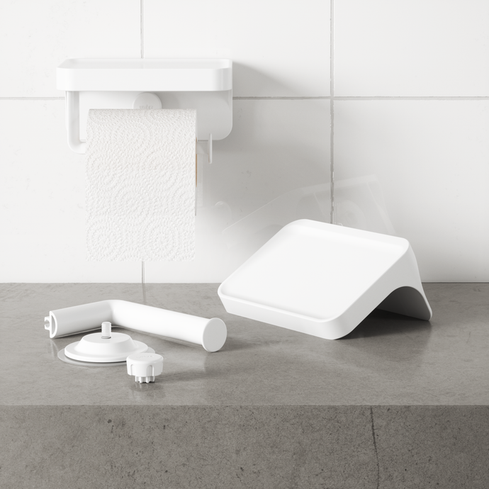 Umbra FLEX - Porte-papier Toilette à Ventouse