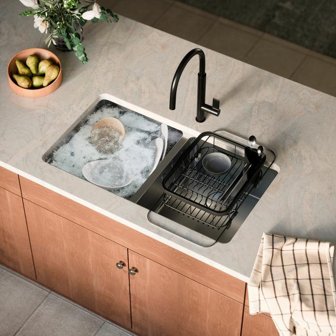 Umbra SINKIN - Égouttoir à Vaisselle Multifonction