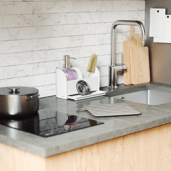 Umbra SLING - Porte-éponge Avec Pompe à Savon