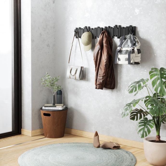 Umbra STICKS - Patère Murale à 5 crochets