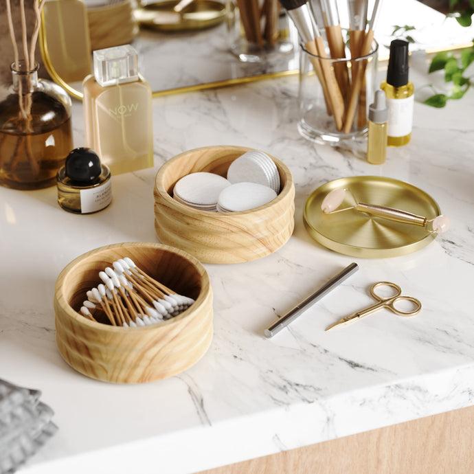 Umbra TESORA - Boîte De Rangement En Bois