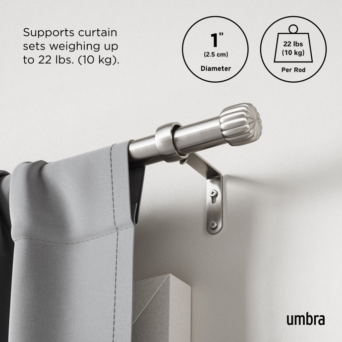 umbra Tringle à Rideaux Cleo