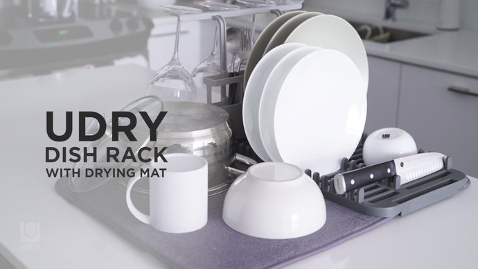 Umbra UDRY - Égouttoir Et Tapis à Vaisselle