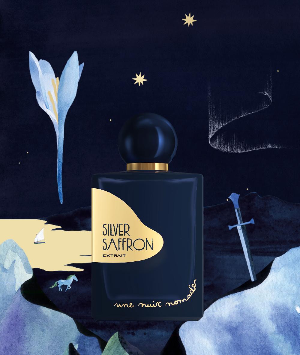 une nuit nomade Silver Saffron