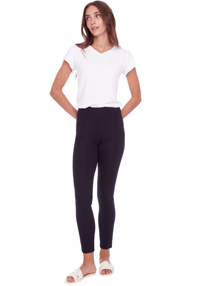 up pants PANTALON DE COMPRESSION SOLIDE À LA CHEVILLE